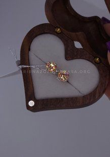 Сережки &laquo;Champagne Brilliance&raquo; 021 фото