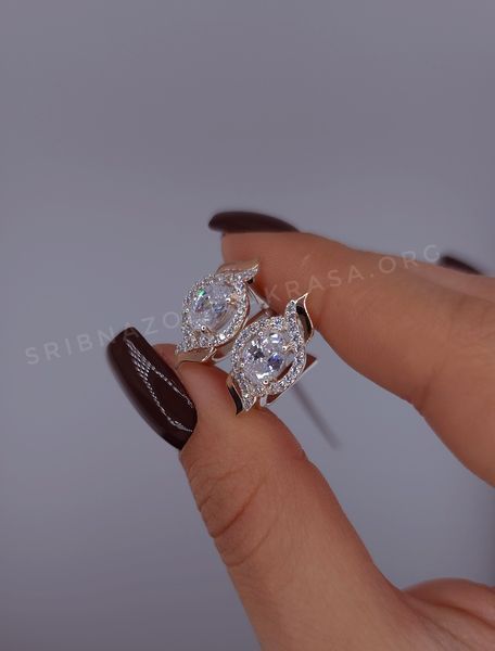 Изысканные серьги  0055c фото